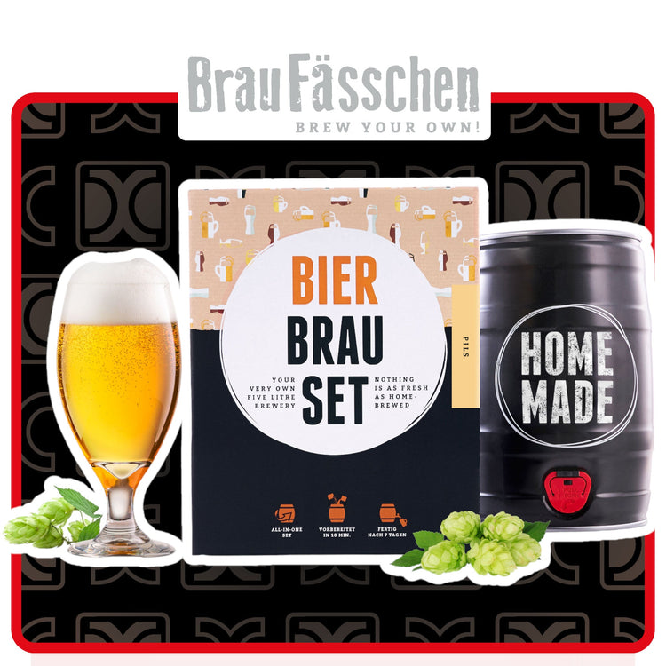 Bierbrausets von BrauFässchen: Eigenes Bier brauen innerhalb von 7 Tagen BrauFässchen hat es sich zur Aufgabe gemacht, Bierliebhabern die Möglichkeit zu bieten, hochwertiges Craft-Bier bequem von zu Hause aus zu brauen.