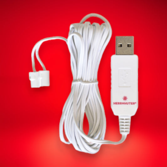 Herrnhuter Sterne USB-ADAPTER zur Beleuchtung A1e, A1b, I1 und Miniaturstern