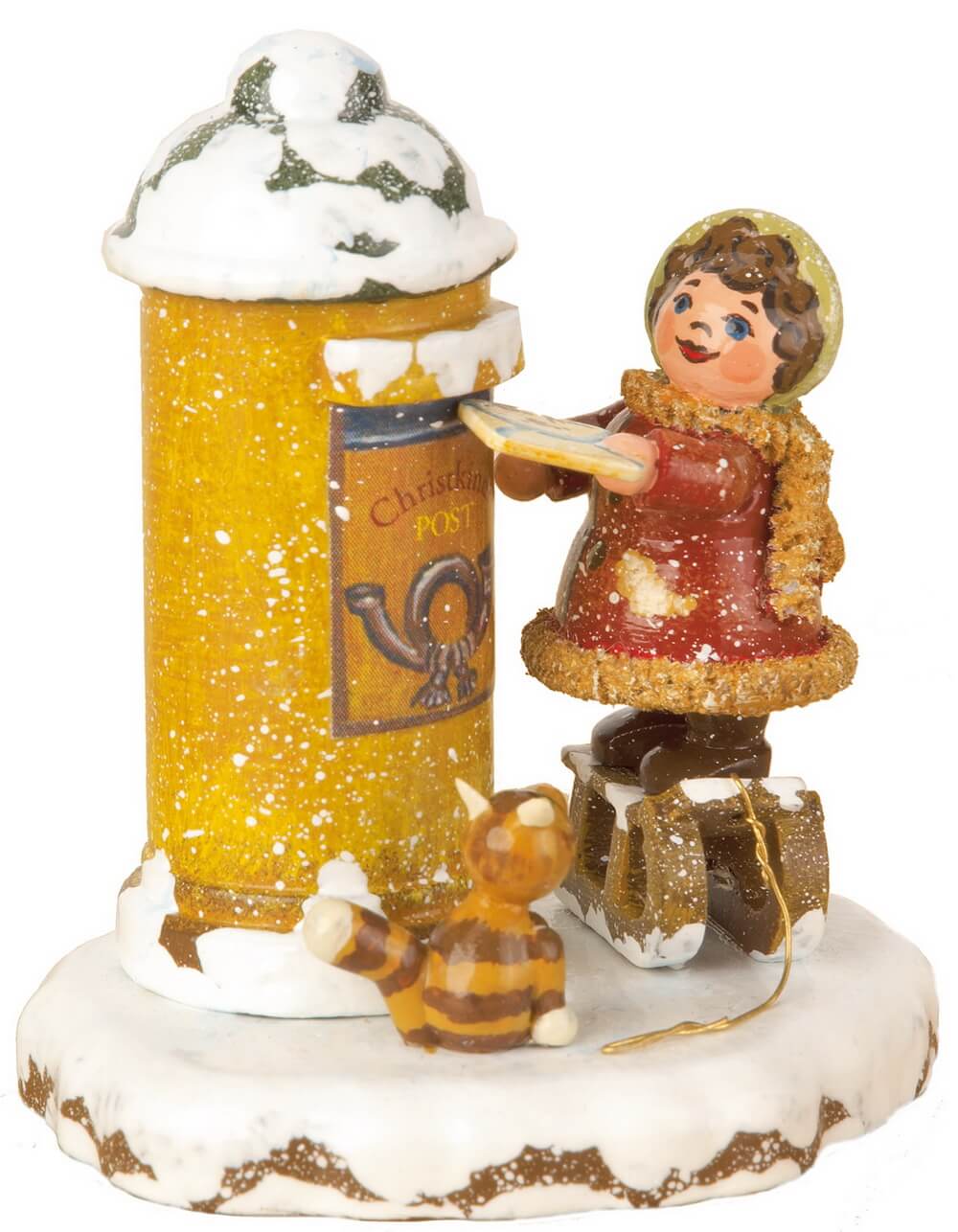 Hubrig Volkskunst | Winterkinder | Christkindelpost | 7 cm