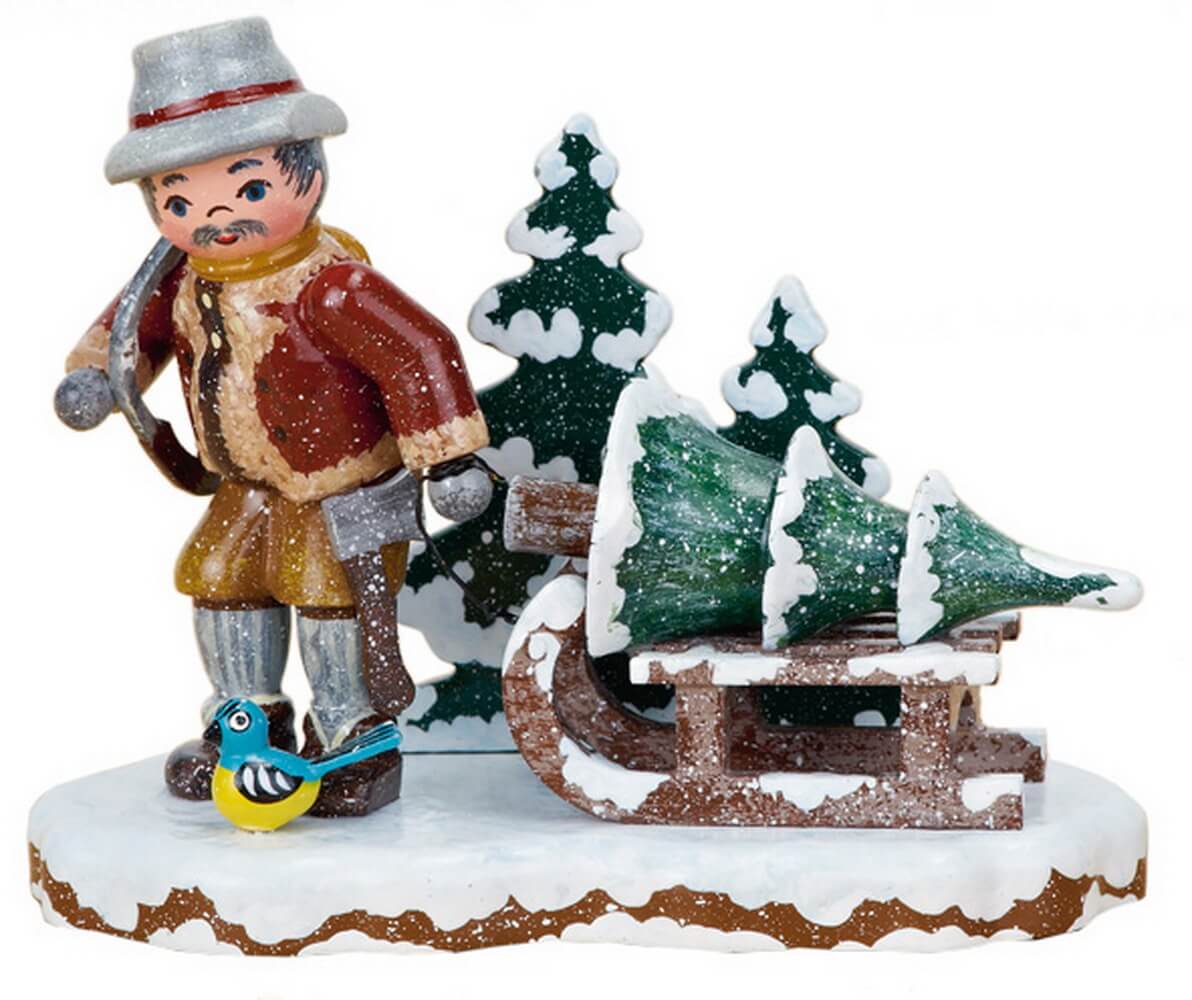 Hubrig Volkskunst | Winterkinder | Christbaumdieb | 8 cm