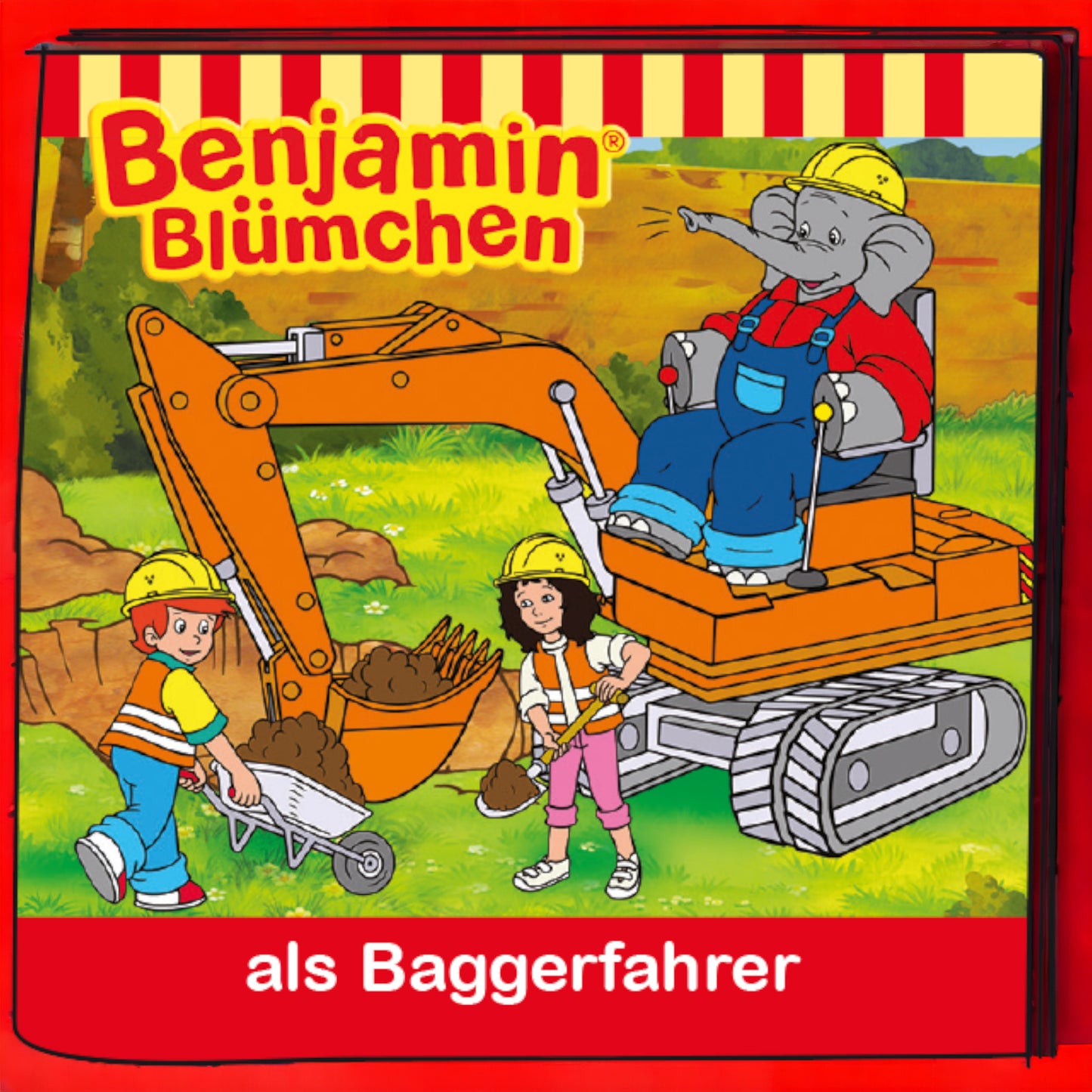 tonies® Hörfigur | BENJAMIN BLÜMCHEN | Benjamin als Baggerfahrer