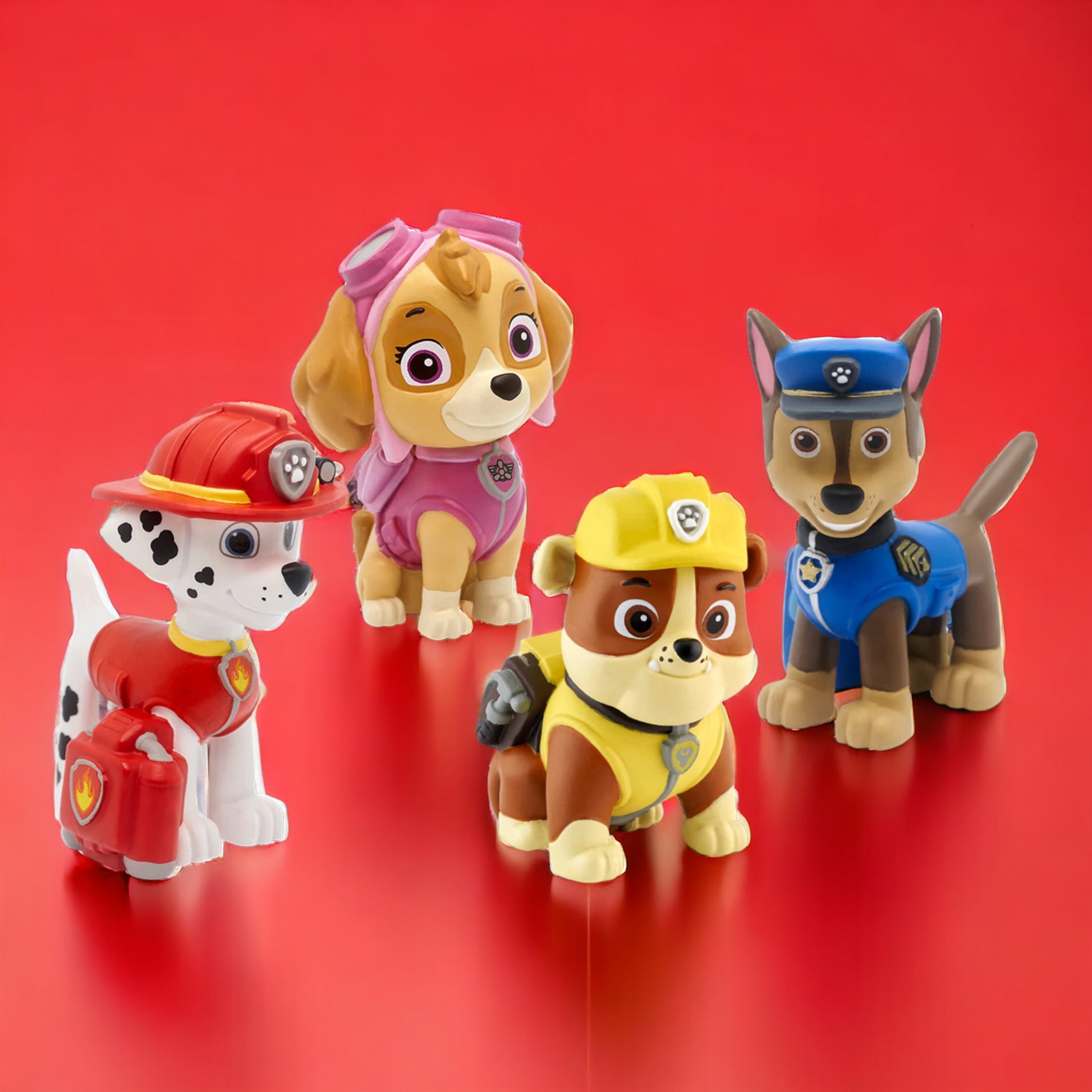 tonies® Hörfigur | PAW PATROL 4er Set | Hörfiguren Bundle für Toniebox, jeweils 4 spannende Geschichten