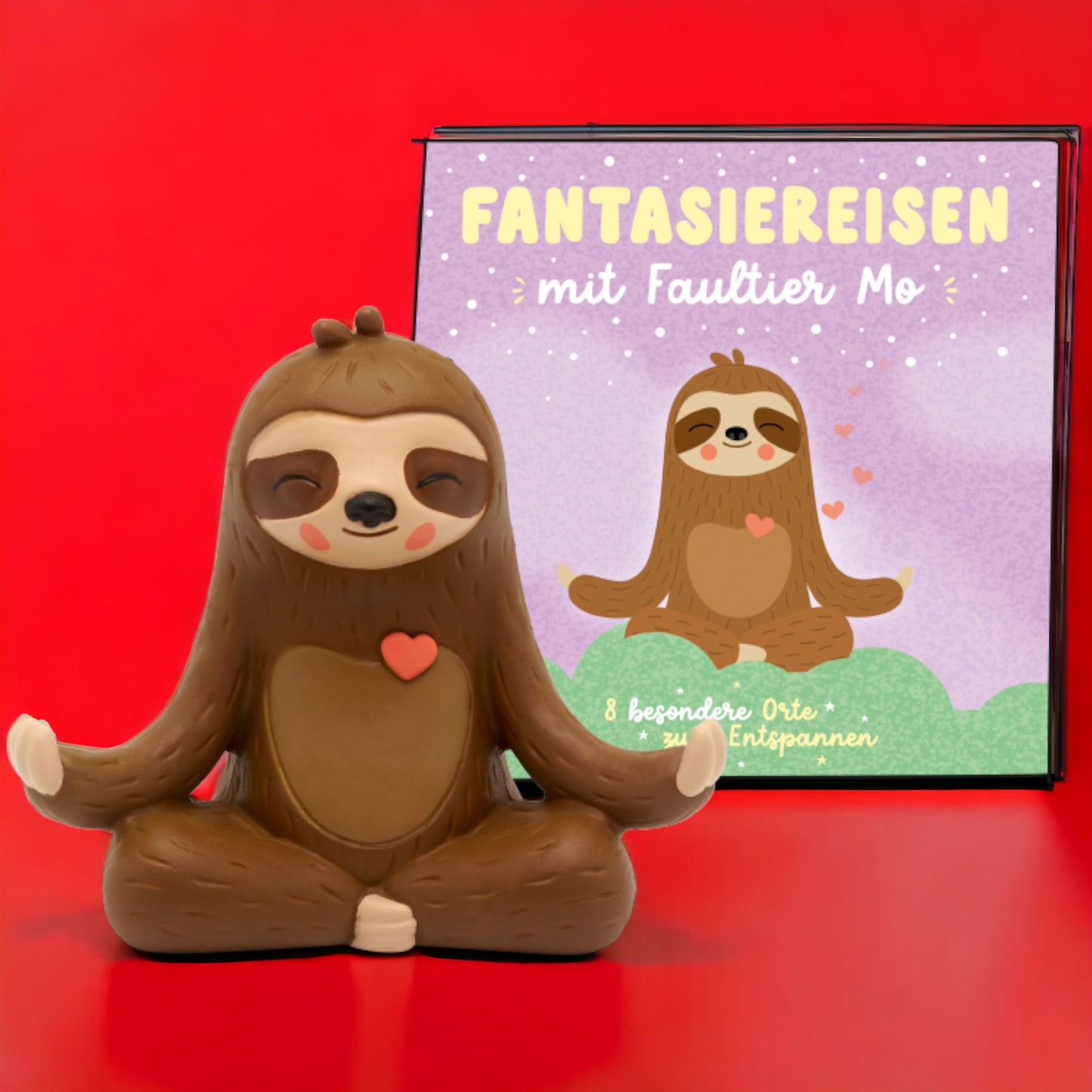 tonies® Hörfigur | Fantasiereisen mit Faultier Mo | 8 besondere Orte zum Entspannen