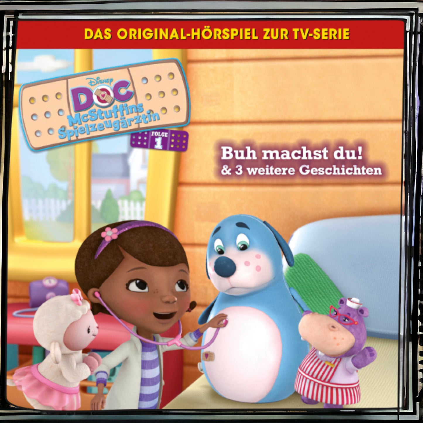 tonies® Hörfigur | DISNEY | Doc McStuffins Spielzeugärztin | Buh machst du! & 3 weitere Geschichten