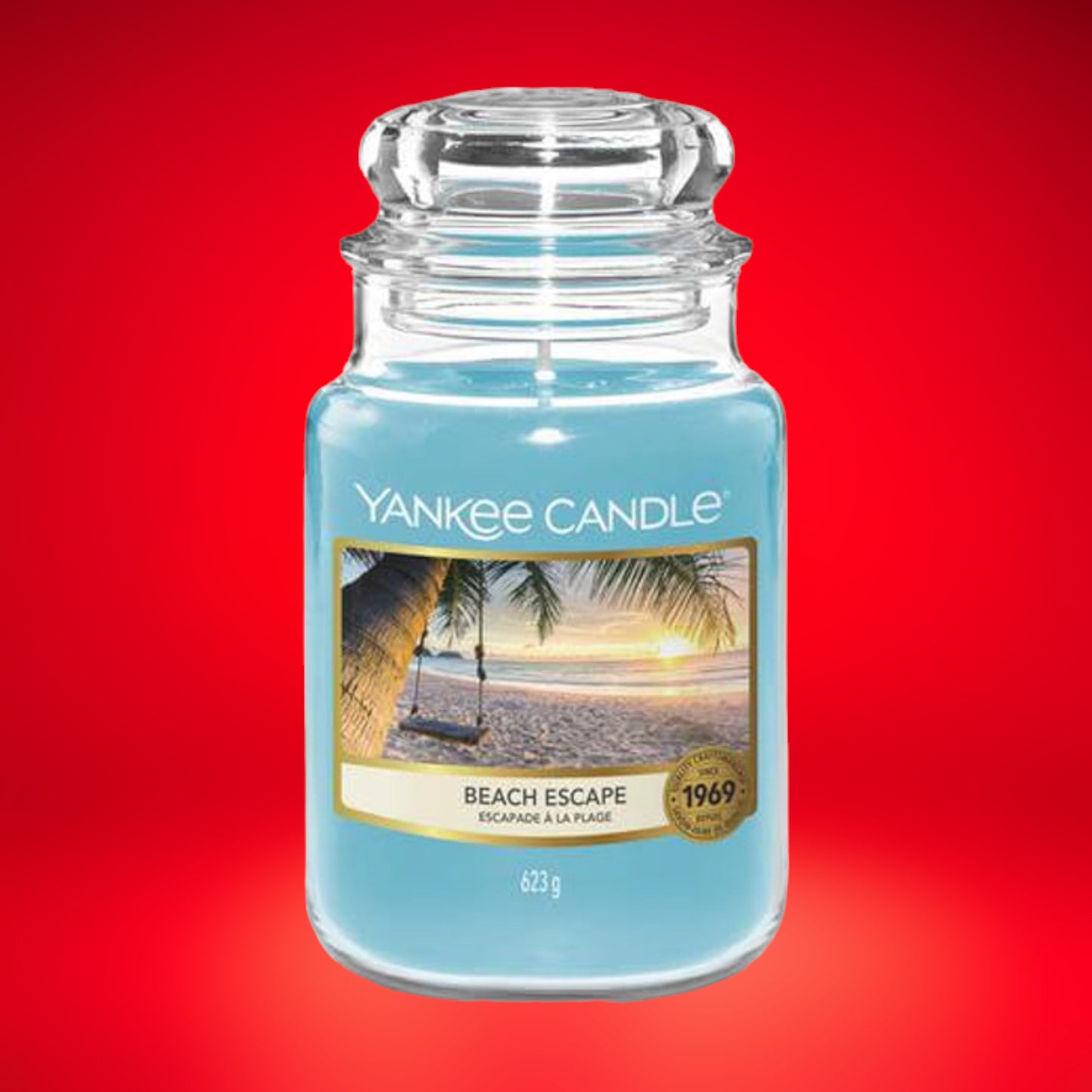 Yankee Candle | Duftkerze im Glas | BEACH ESCAPE | 623g