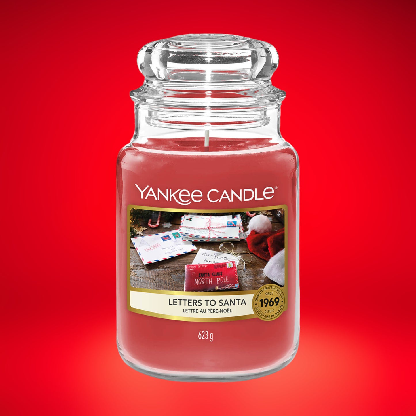 Yankee Candle | Duftkerze im Glas | LETTERS TO SANTA | 623g